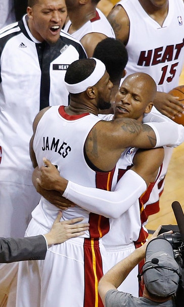Heat Check: Ray Allen helps Miami survive and advance to Eastern Conference finals